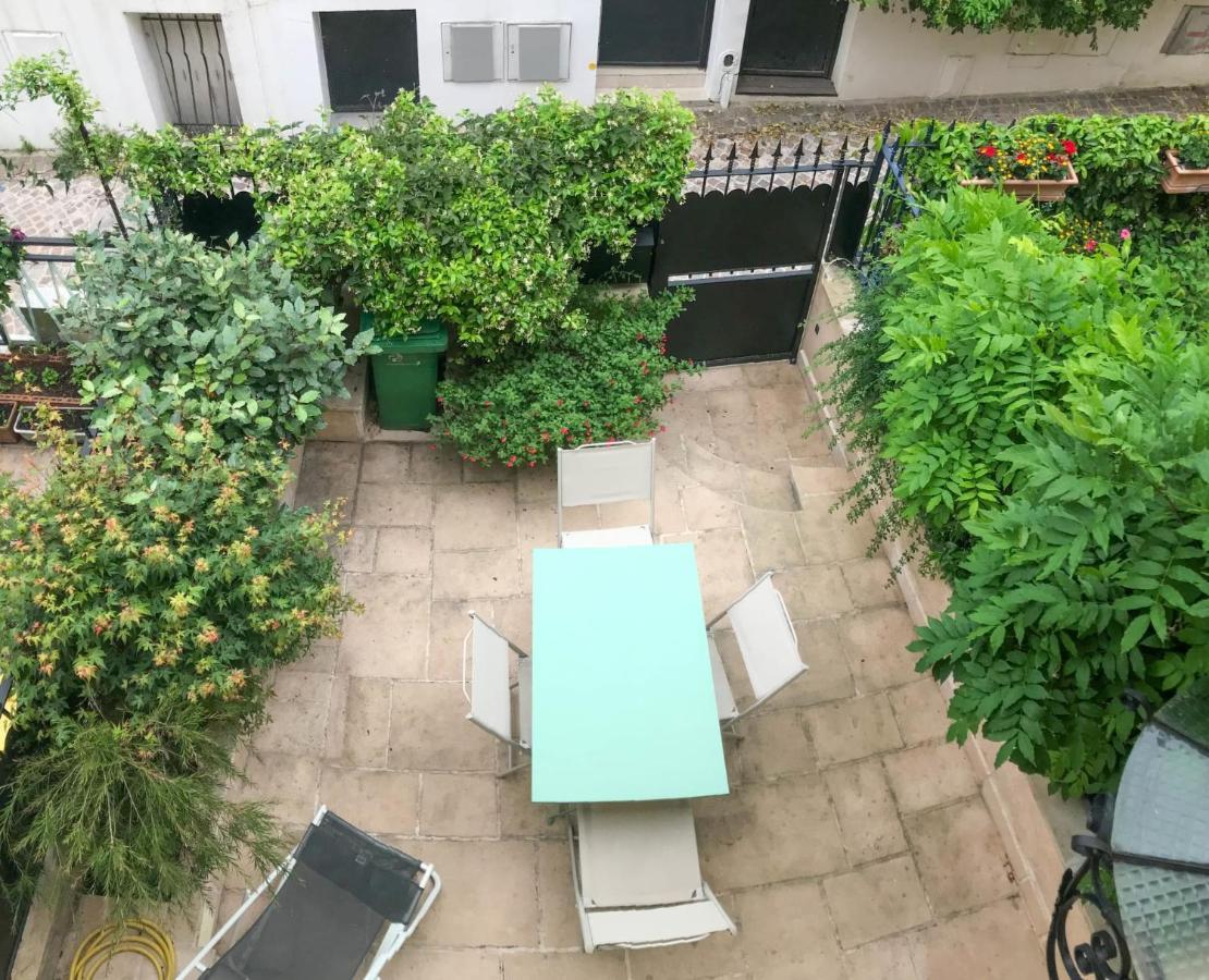 Charming Townhouse With Garden In The City Of Love Paryż Zewnętrze zdjęcie